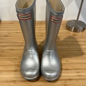 Hunter Kids Original Metallic Rain Boots